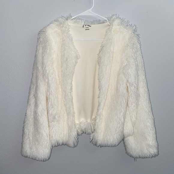 art class Other - white fluffy jacket